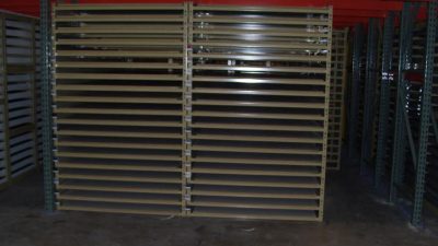 Laminate racking storage solutions for organized spaces