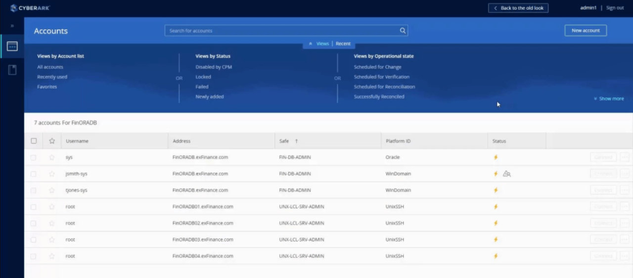 Enterprise password storage software