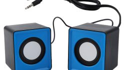 Compact USB powered desktop speakers
