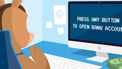 Open bank account online easily