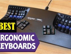 Modern ergonomic computer keyboard designs for optimal comfort