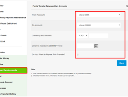 Instant fund transfer between accounts made easy