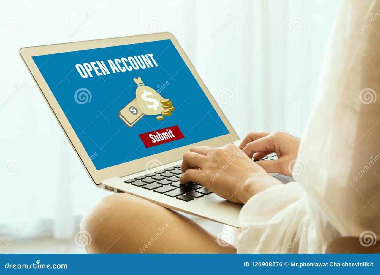 Open bank account online easily