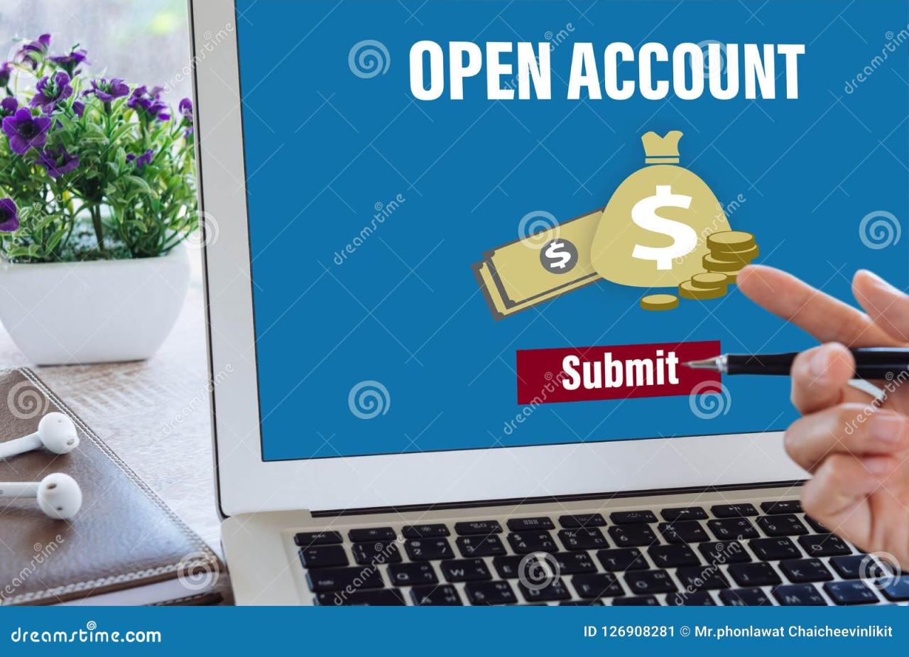 Open bank account online easily